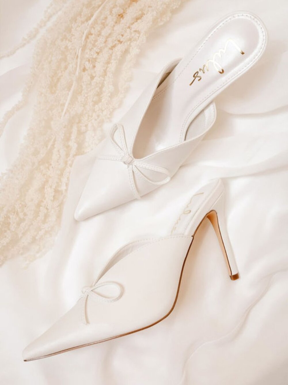 Lulus | Fletch White Pointed-Toe Mules